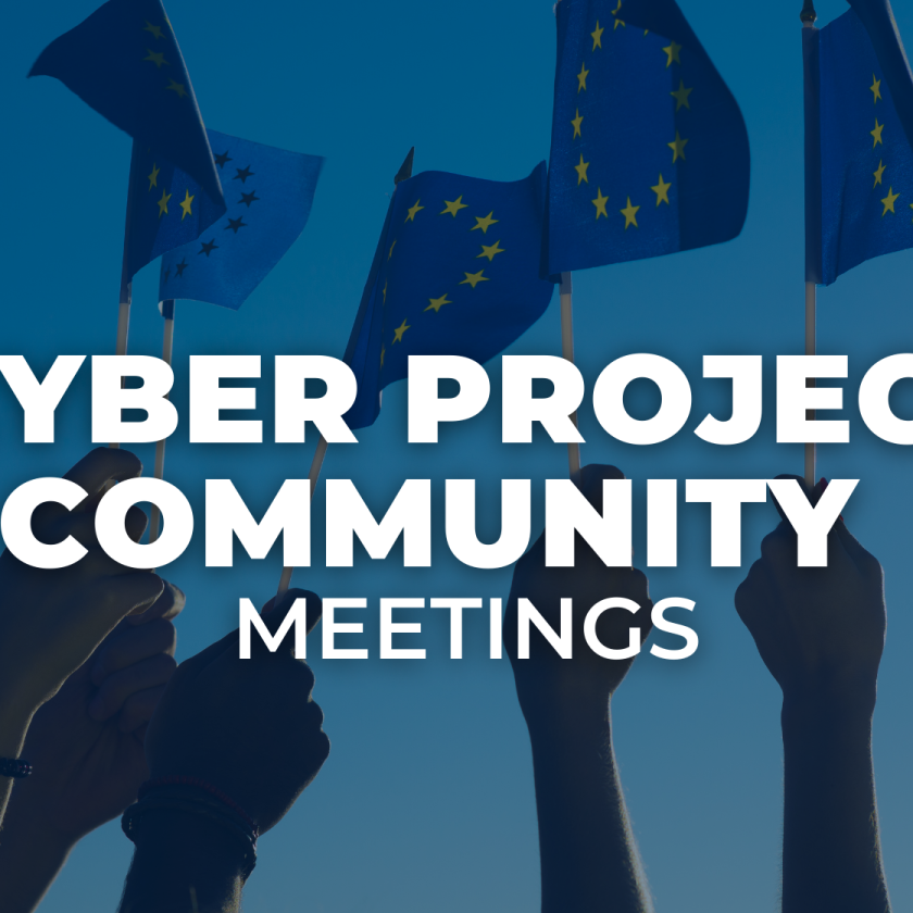 Cyber Community Example Cyber Project Community Meetings - EU CyberNet