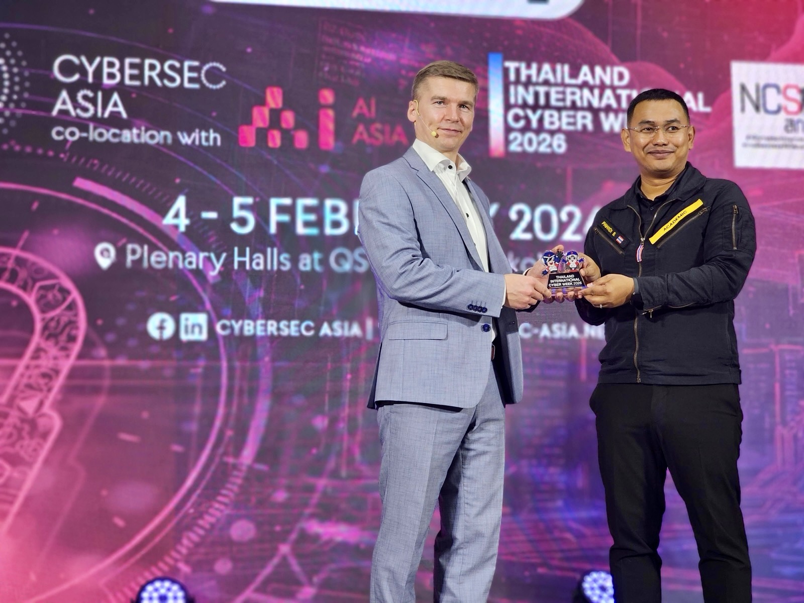 At Thailand International Cyber Week 2026: Cybersecurity Begins with ...